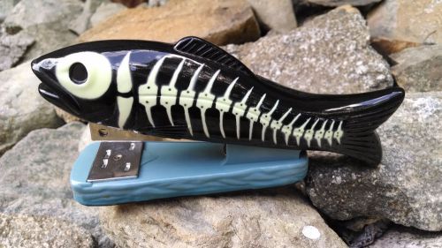Fish stapler - glow in the dark - desk and office tool for sale