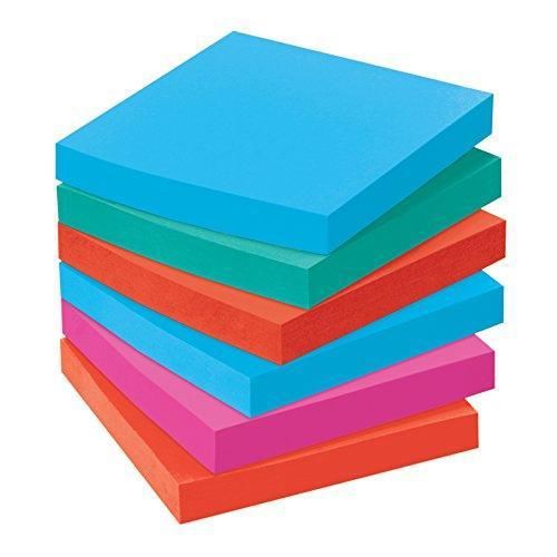 Post-it Notes, 3 x 3-Inches, Jaipur Collection, 18 Pads/Cabinet Pack New