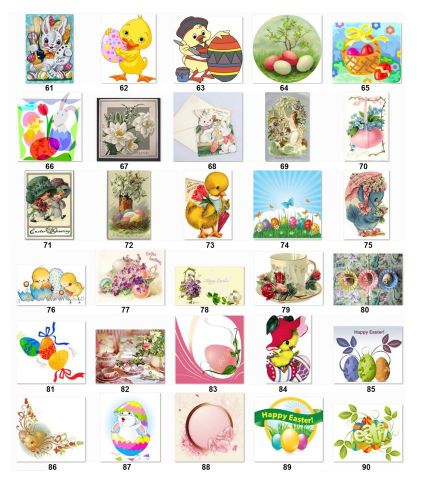 30 personalized return address labels easter buy 3 get 1 free (e3) for sale