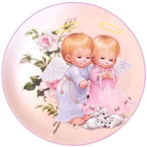 30 Personalized Return Address Angels Labels Buy 3 get 1 free (ane40)