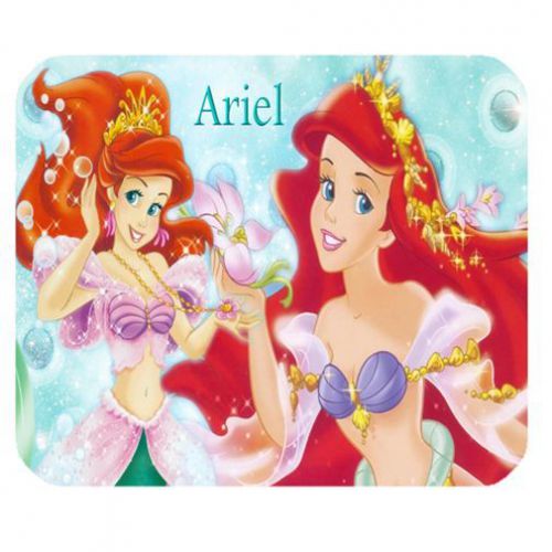 Rare Princess Ariel Mouse pad Mice Mat Laptop or Dekstop Anti-slip