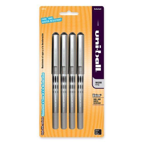 Uni-ball vision rollerball pen - micro pen point type - 0.5 mm pen (60016pp) for sale