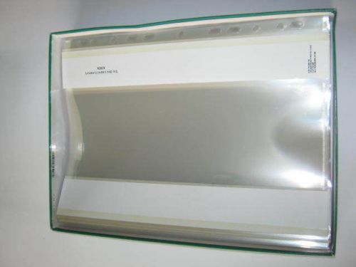 10 Flip-frame Transparency A4 Protectors XEROX for ORGANISING TRANSPARENCIES!