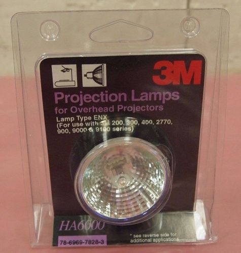 Lot of 3 3M Overhead Projector Lamps HA6000 9000 9100 Series-New and CHEAP!!