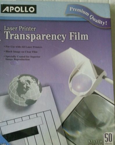 apollo transparency film laser printers