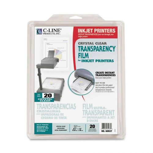 C-Line Products Inc. Transparency Film, Inkjet Printer, 8- [ID 141922]