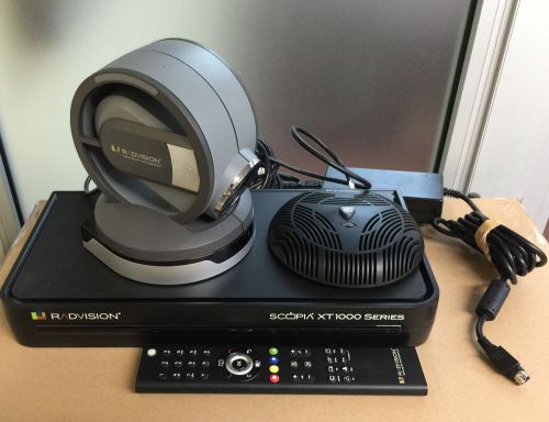 Radvision Scopia XT1000 complete working HD IP video conference unit with HDMI
