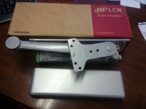 Ingersoll rand / ir lcn 4111 door closer silver finish free shipping for sale