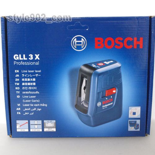 Original bosch professional gll3x self level cross line laser gll 3x for sale