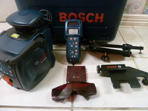 Bosch GRL160DHV Dual Axis Self Leveling Rotating Laser.and case