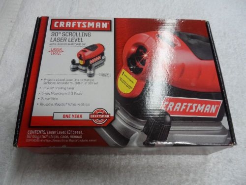Craftsman Laser Trac Level with Carrying Case - Part # 48251