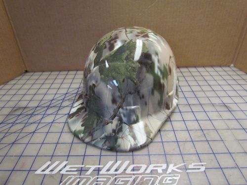 Custom hydro dipped hard hats, new design looks killer!!!! digital woods camo for sale