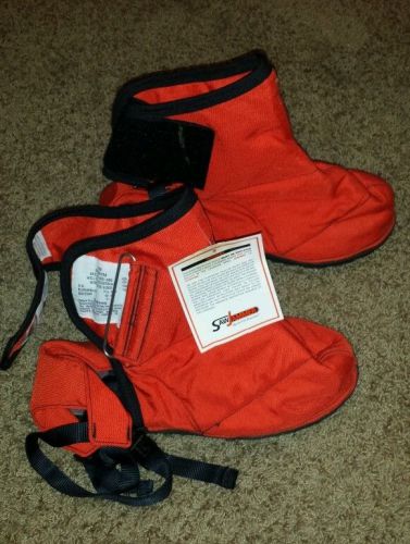 Saw jammer chain saw protection slip-on boot cover (medium)