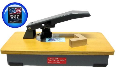 Lassco CR-50B Corner Rounder Cutter with 1/4&#034; radius Die CR50B 6.4mm Punch