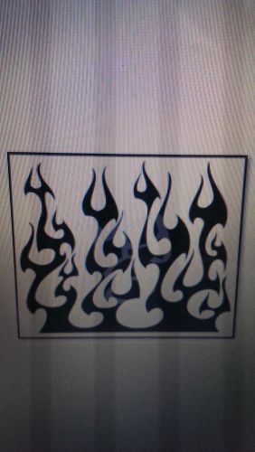 flames in .DXF file format for Laser, waterjet, CNC plasma, CNC router