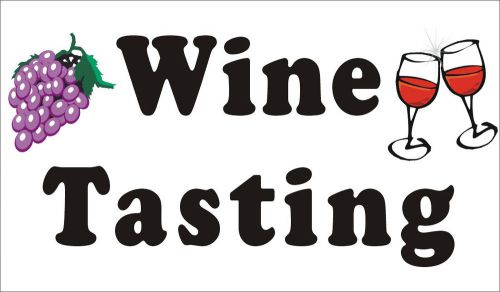 3ftX5ft Wine Tasting Banner Sign