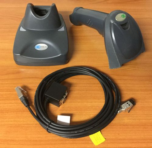 Honeywell ncr 3820 wireless bluetooth barcode scanner 7837-3152-9090 (black) new for sale