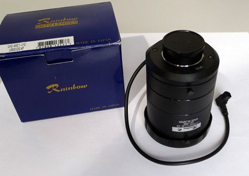 Rainbow 5-50mm Vari-Focal 1/3 Lens. L550VDC4P New in Box