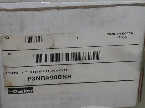 PARKER REGULATOR P3NRA98BNH *NEW IN A BOX*