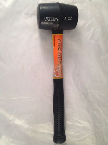 Valley rubber mallet 8 oz. fiberglass handle  hmfrm-08 for sale