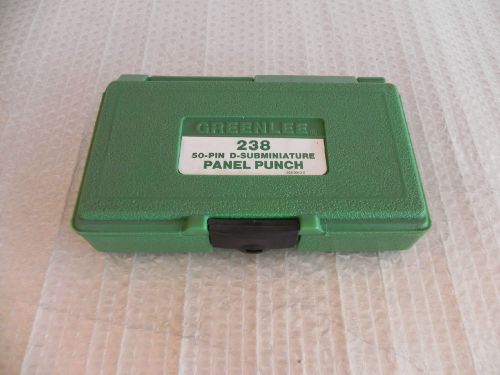 GREENLEE 238, 50 Pin D-Subminiature Panel Punch