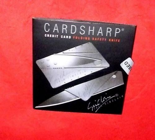 1 pcs Cardsharp Credit Card Knife Folding Blade Outdoor Handy sharp Camping Uti