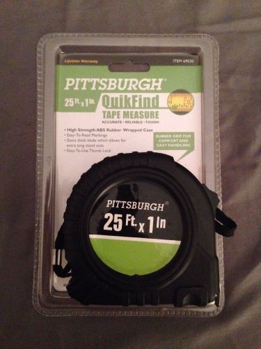 Tape Measure, Pittsburgh, 25ftx1in