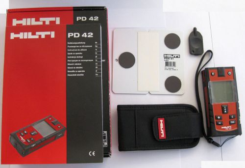 NEW HILTI PD 42 LASER DISTANCE METER MEASURING DEVICE PD42