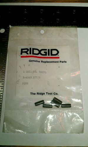 Ridgid 32475 Package E-6085 set of 5 pins Genuine replacement part