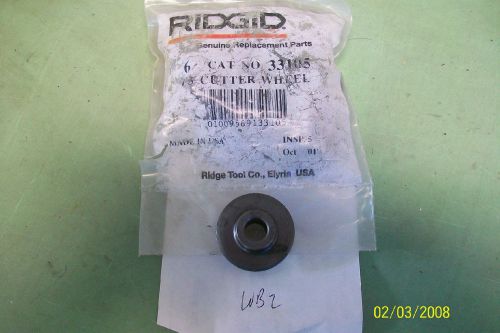 ridgid pipe cutter wheel 33105