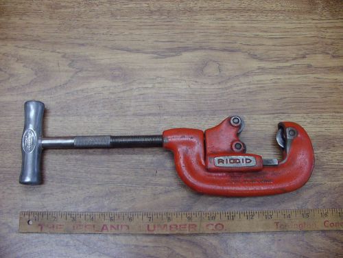 Old Used Tools,Ridgid No.2 Heavy DutyTubing Cutter 1/8&#034;-1-1/4&#034;,Good Used Cond.