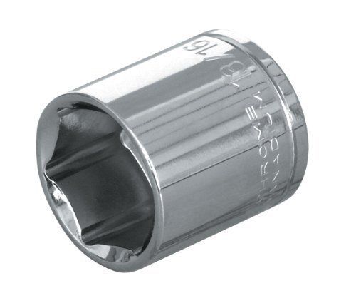 TEKTON 14137 3/8 in. Drive by 13/16 in. Shallow Socket  Cr-V  6-Point
