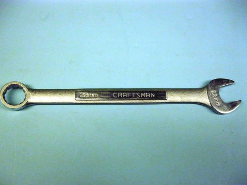 Craftsman 22mm 12 pt. combination wrench v42922 for sale