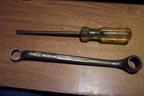 Ampco Safety Tools   s-49 screwdriver, w3170 wrench. Non-sparking