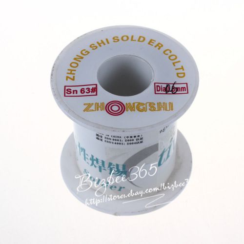 0.6mm 250g 63/37 Rosin Roll Core Wire Tin/Lead Flux Solder Welding Iron Reel New