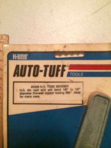 K-Line Auto-Tuff Tools #3329 H.D. Tube Bender