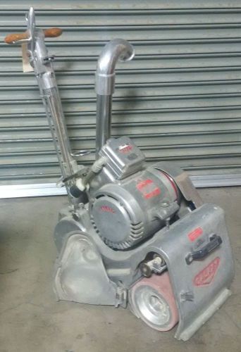 Galaxy 12&#034; floor sander and drum for sale