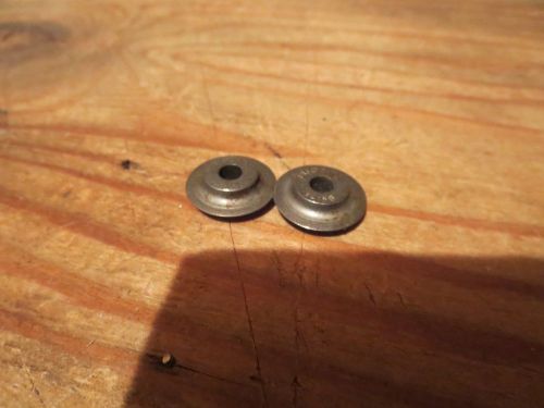 Ridgid F-158 replacement tubing cutter wheels lot of 2. New old stock