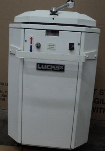 Lucks d24  24 part hydraulic dough divider   used for baking bakery  pizza  pie for sale