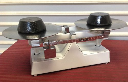 8 LB Bakery Scale Balance Beam &amp; Weights #2096 Bakers Portion Ingredient Commerc