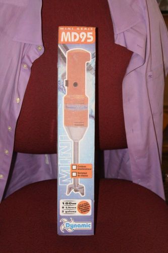 Dynamic MD95 single speed stick Blender REDUCED TO SELL NOW W/ FREE SHIP IN USA