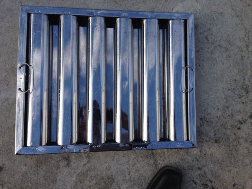 Extra Baffle Type Stainless Grease Filter 20x25