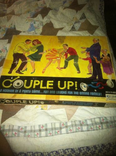 Rare 1968 party game Couple Up! A Hooker of a Party Game...