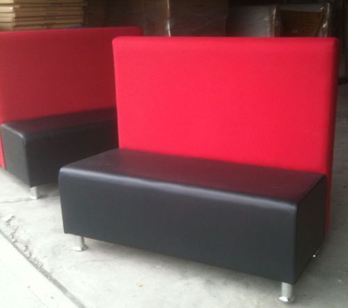 Red and Black Single Booth Lot of 4