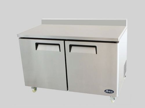 Atosa MGF-8410 Two Big Door Work-Top Refrigerator - Free Shipping!!