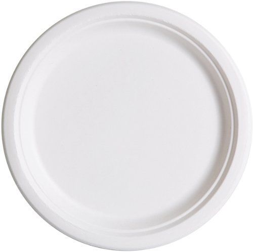 Eco-products,inc. epp005 compostable sugarcane dinnerware, 10&#034; plate, natural for sale