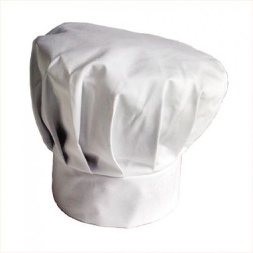 Johnson Rose 30964 White Chef&#039;s Hat Poly / Cotton