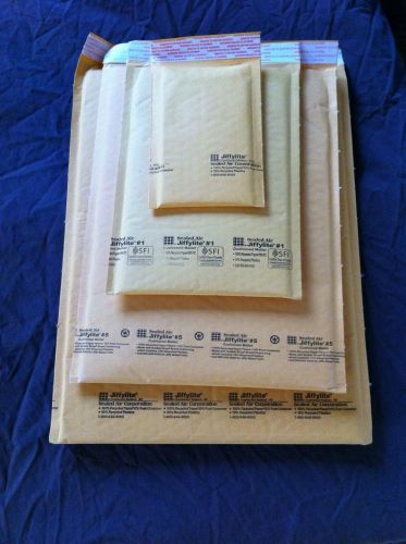Cushioned Mailers Jiffy Lite Variety Pack