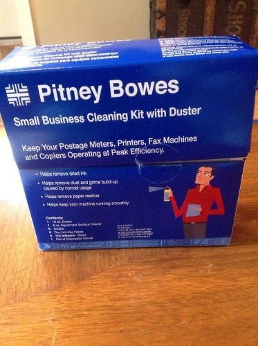 Pitney bowes small business cleaning kit with duster for sale
