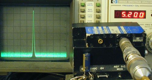 5 ghz pll brick oscillator, 12.3 dbm output for sale